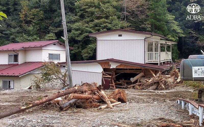 令和元年台風19号 宮城県丸森町被災者支援（アドラ・ジャパン