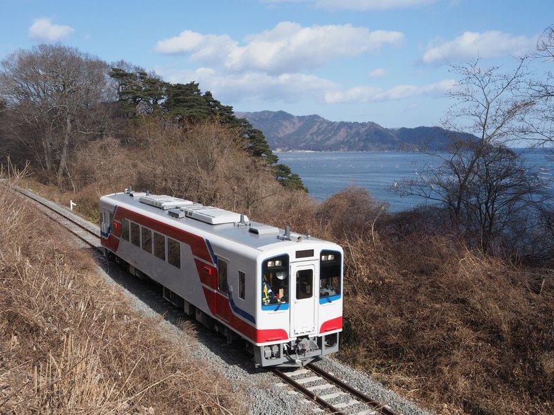 三陸鉄道 復活記念バッチ-