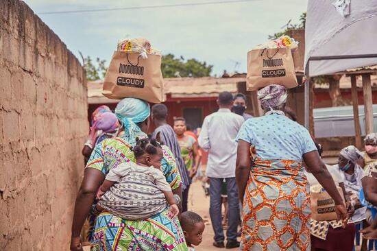 [【緊急】BEAT THE COVID-19 食糧配布支援活動 in Ghana （認定特定非営利活動法人Doooooooo）]の画像