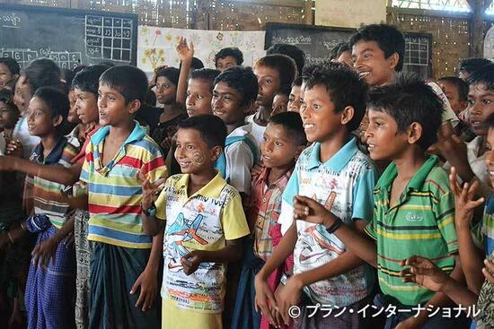 [迫害の混乱が残る地で暮らす 「ロヒンギャ族の子どもの虐待防止」プロジェクト募金]の画像