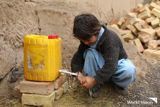 [【人道危機】アフガニスタンなどで恐怖や紛争を逃れて暮らす 子どもたちを支援 （ワールド・ビジョン・ジャパン）  ]の画像
