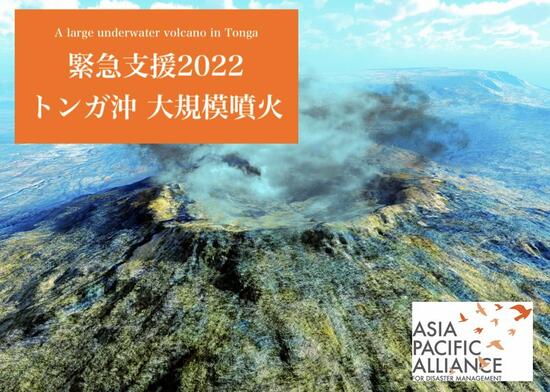 [【トンガ沖火山噴火】緊急支援募金 （アジアパシフィックアライアンス）]の画像