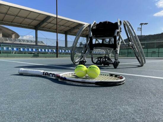 [世界でたたかう日本の車いすテニスをもっと普及したい！]の画像
