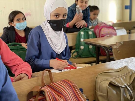 [ザアタリ難民キャンプで暮すシリアの子どもたちに、 継続した学びの機会を！]の画像