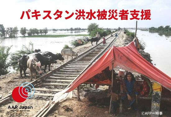 [【パキスタン洪水】 被災者支援にご協力ください （AAR Japan）]の画像