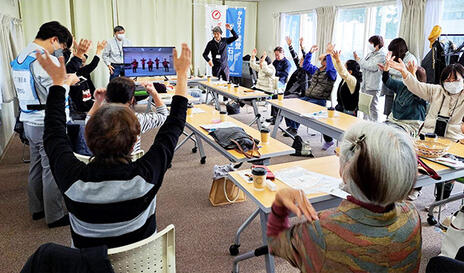 [国内災害被災者支援 ICT（情報通信技術）で支えたい]の画像
