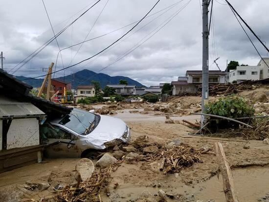 [いま、西日本へ支援を。「平成30年7月豪雨災害」へのご支援をお願い致します。（日本財団）]の画像