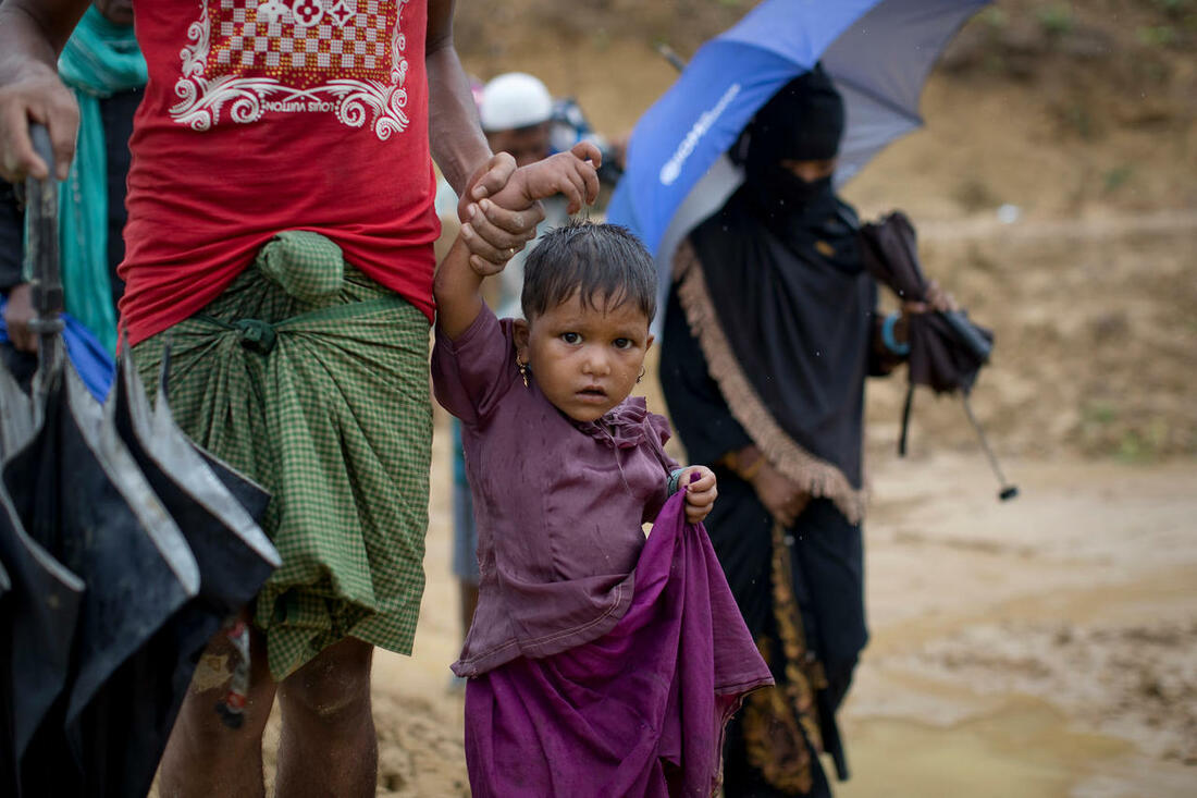 [ロヒンギャ難民緊急募金]の画像